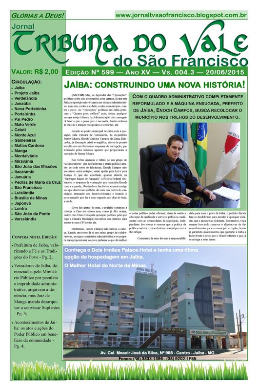 TRIBUNA DO VALE AGORA NA NET